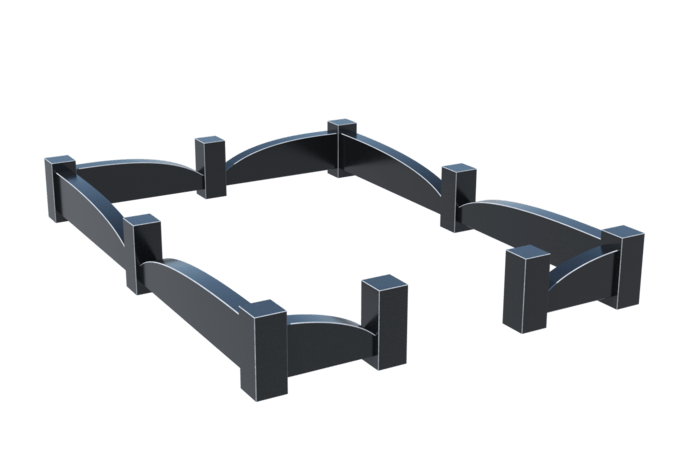 Цоколи на могилу в&nbsp;Челябинске | Цоколь на могилу №0038