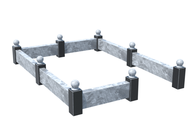 Цоколи на могилу в&nbsp;Челябинске | Цоколь на могилу №0031