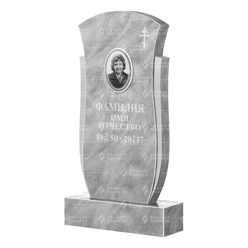 Памятники из мрамора в&nbsp;Челябинске | Мраморный памятник ФМ-061