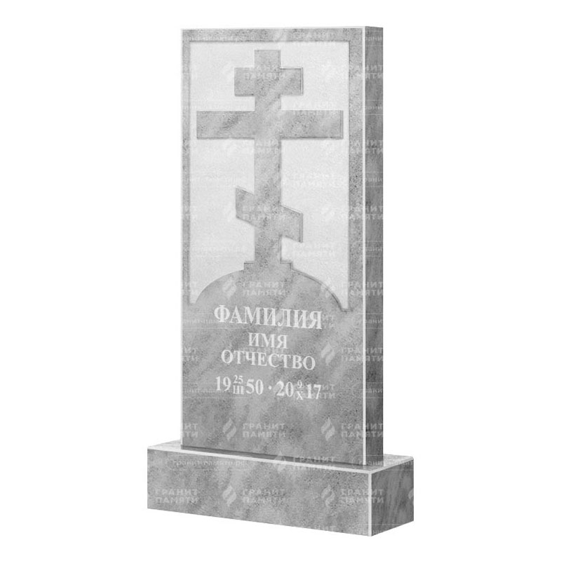 Памятники из мрамора в&nbsp;Челябинске | Мраморный памятник ФМ-125