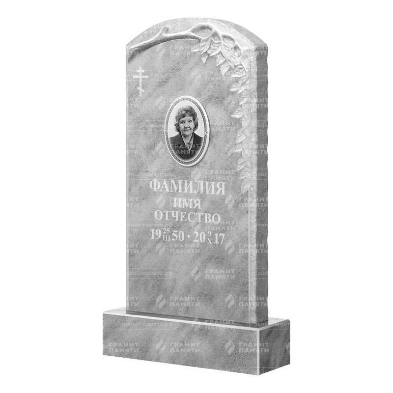 Памятники из мрамора в&nbsp;Челябинске | Мраморный памятник ФМ-107