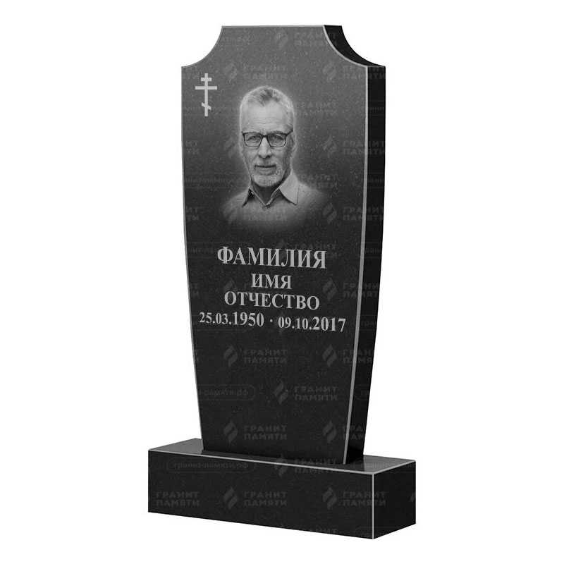 Памятники из гранита вертикальные в&nbsp;Челябинске | Гранитный памятник ФГ-010
