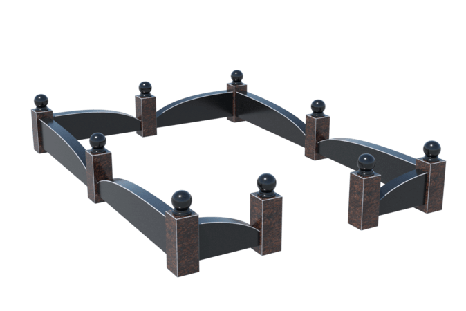 Цоколи на могилу в&nbsp;Челябинске | Цоколь на могилу №0044