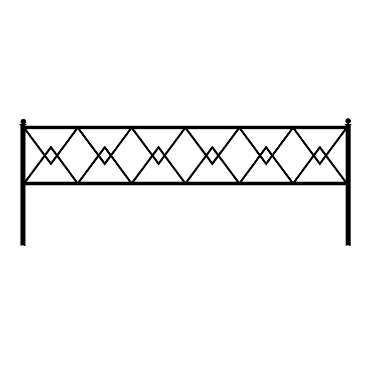 Кованые изделия в&nbsp;Челябинске | Кованая оградка ОГ.002