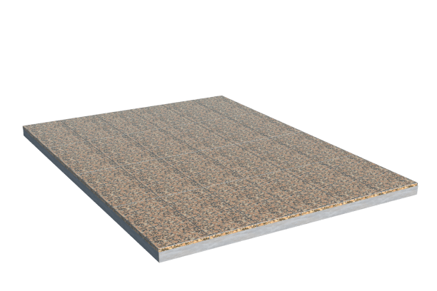 Площадки на могилу в&nbsp;Челябинске | Площадка с облицовкой Южно-Султаевским гранитом