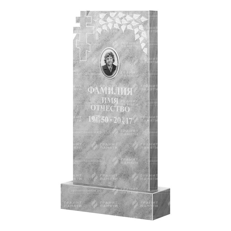 Памятники из мрамора в&nbsp;Челябинске | Мраморный памятник ФМ-202