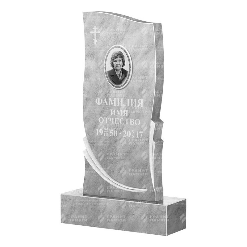 Памятники из мрамора в&nbsp;Челябинске | Мраморный памятник ФМ-044