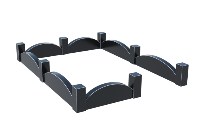 Цоколи на могилу в&nbsp;Челябинске | Цоколь на могилу №0001