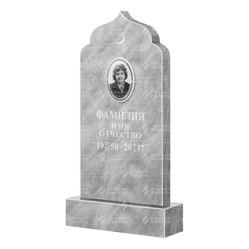 Бюджетные памятники в&nbsp;Челябинске | Мраморный памятник ФМ-037