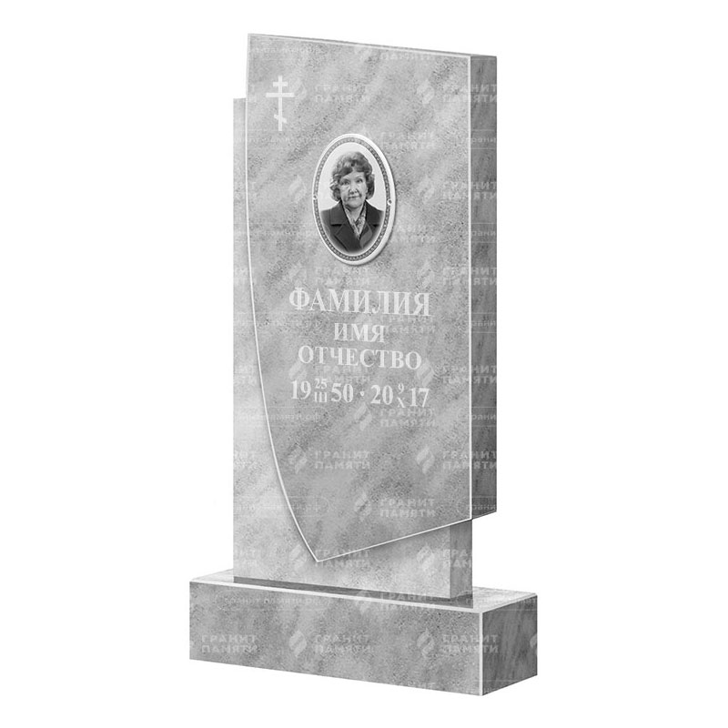 Памятники из мрамора в&nbsp;Челябинске | Мраморный памятник ФМ-075