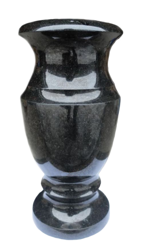 Вазы из камня в&nbsp;Челябинске | Ваза гранитная «Габбро 30»