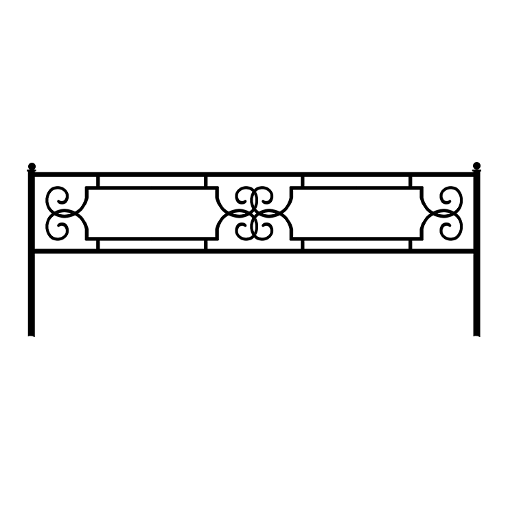 Кованые изделия в&nbsp;Челябинске | Кованая оградка ОГ.004