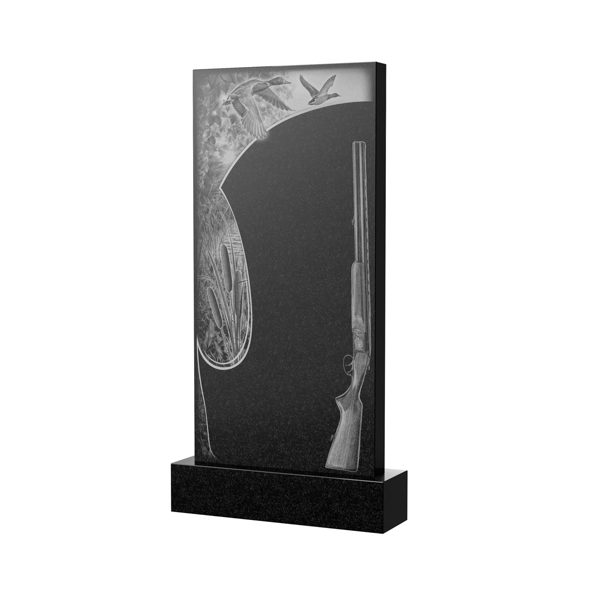 Художественное оформление памятника в&nbsp;Челябинске | Художественное оформление на гранитную стелу, рисунок ВХО-052