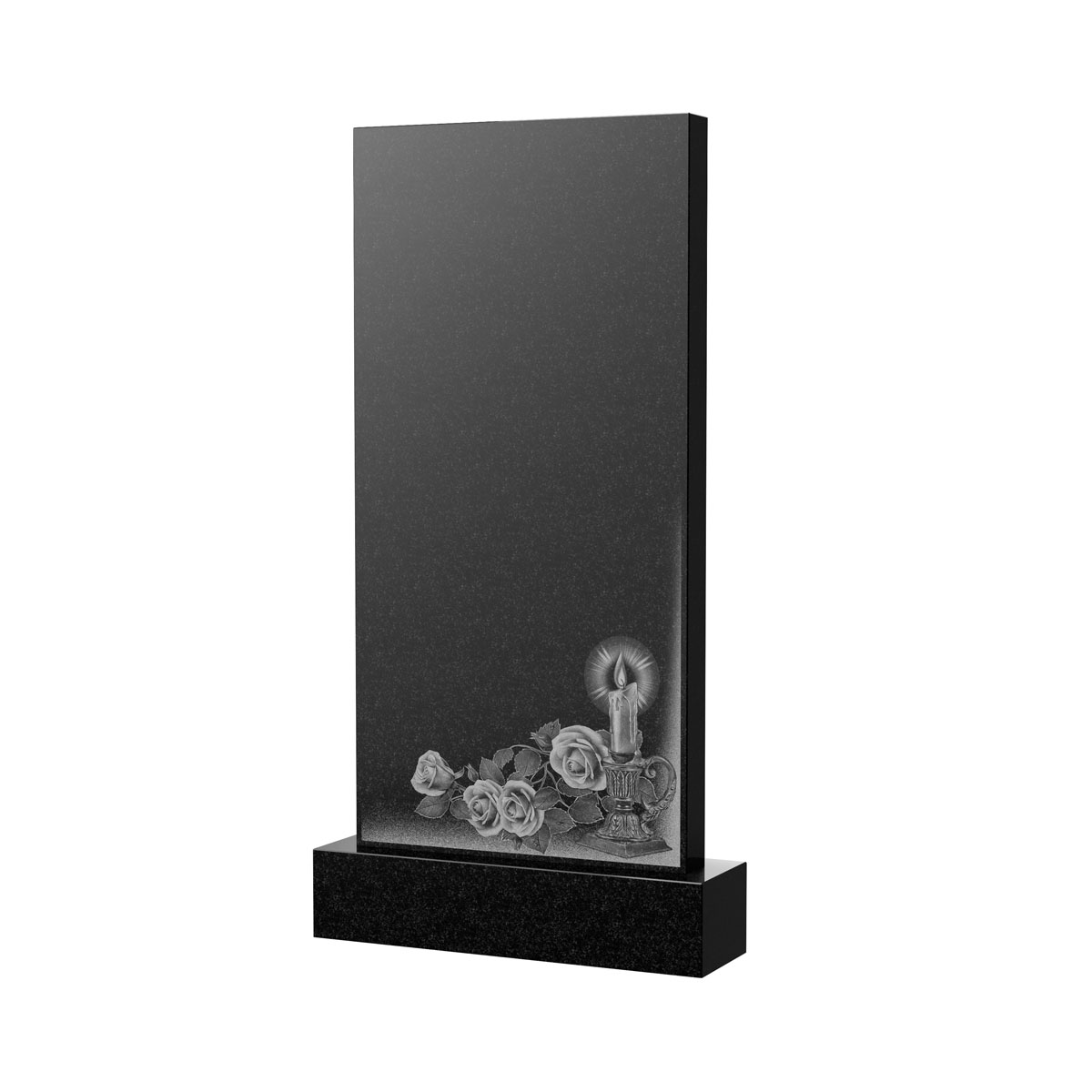 Художественное оформление памятника в&nbsp;Челябинске | Художественное оформление на гранитную стелу, рисунок ВХО-050