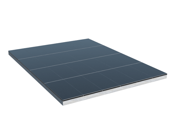 Площадки на могилу в&nbsp;Челябинске | Площадка с облицовкой гранитом Габбро