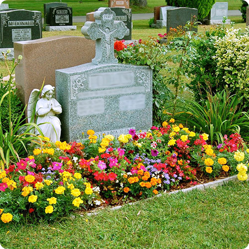 Аксессуары для благоустройства захоронений | Озеленение участка захоронения