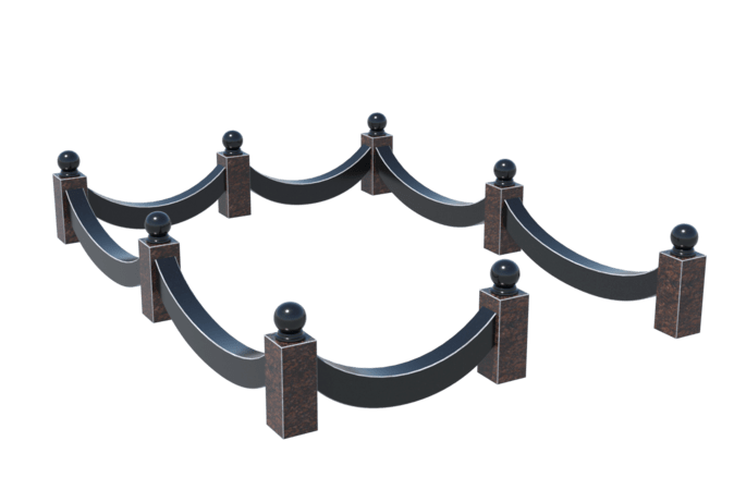 Цоколи на могилу в&nbsp;Челябинске | Цоколь на могилу №0026