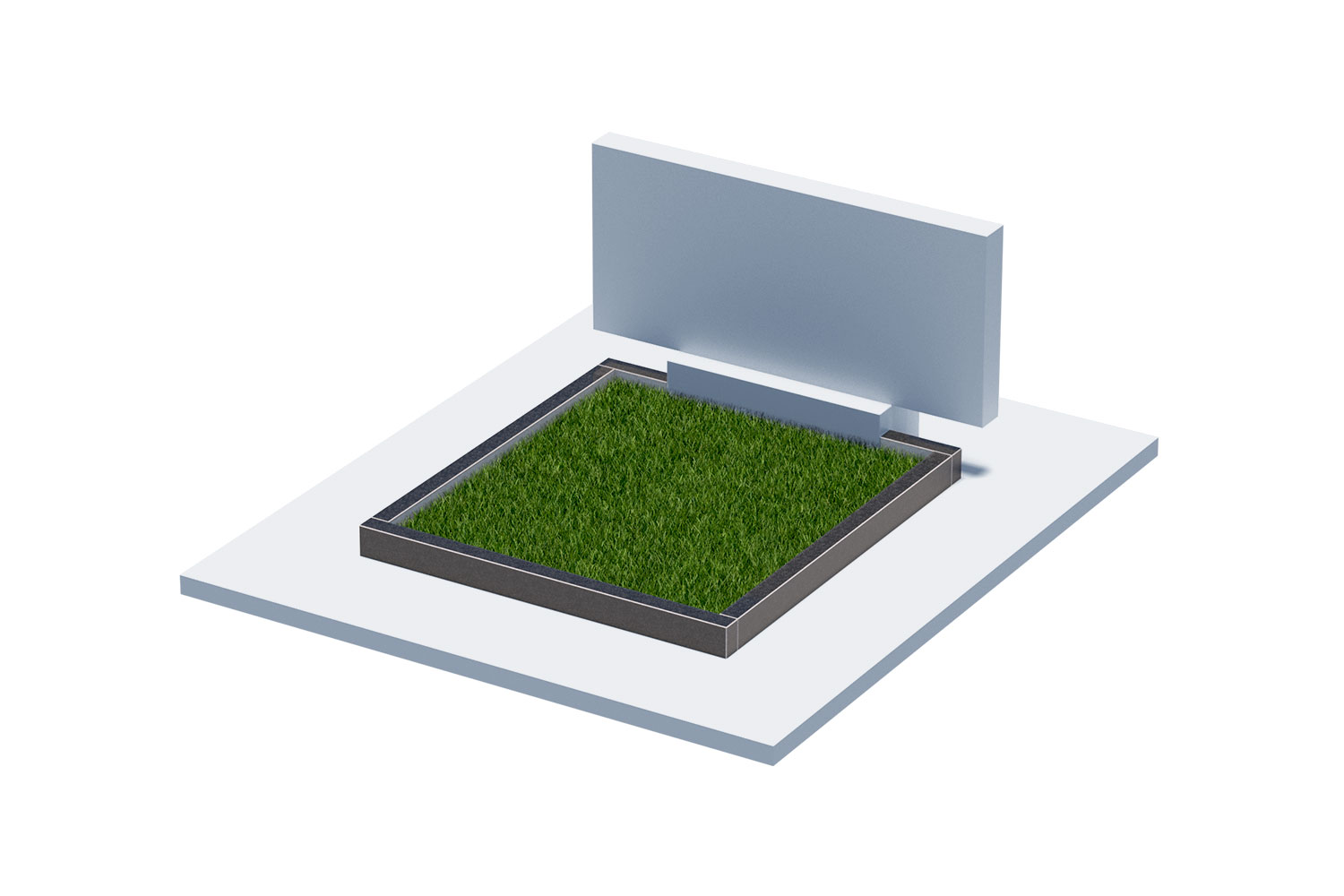 Цветники и надгробные плиты в&nbsp;Челябинске | Цветник Общий