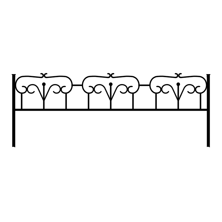 Металлические оградки, столы, скамейки в&nbsp;Челябинске | Оградка №2