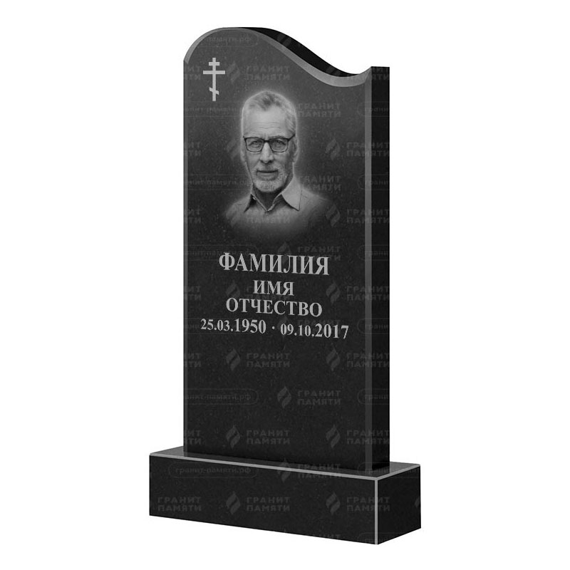 Памятники из гранита классические в&nbsp;Челябинске | Гранитный памятник ФГ-141