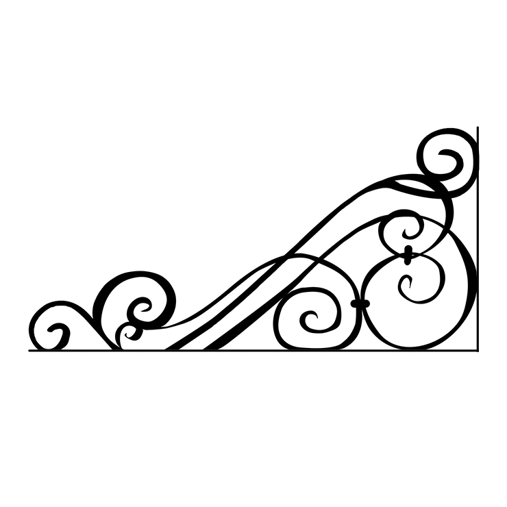 Кованые изделия в&nbsp;Челябинске | Кованый уголок УГ.006