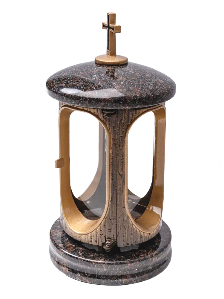 Лампадки из камня на могилу в&nbsp;Челябинске | Лампадка из Дымовского гранита