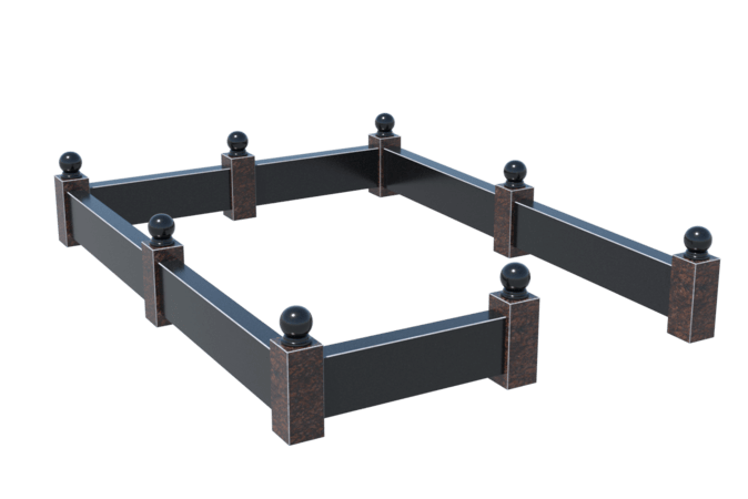 Цоколи на могилу в&nbsp;Челябинске | Цоколь на могилу №0035