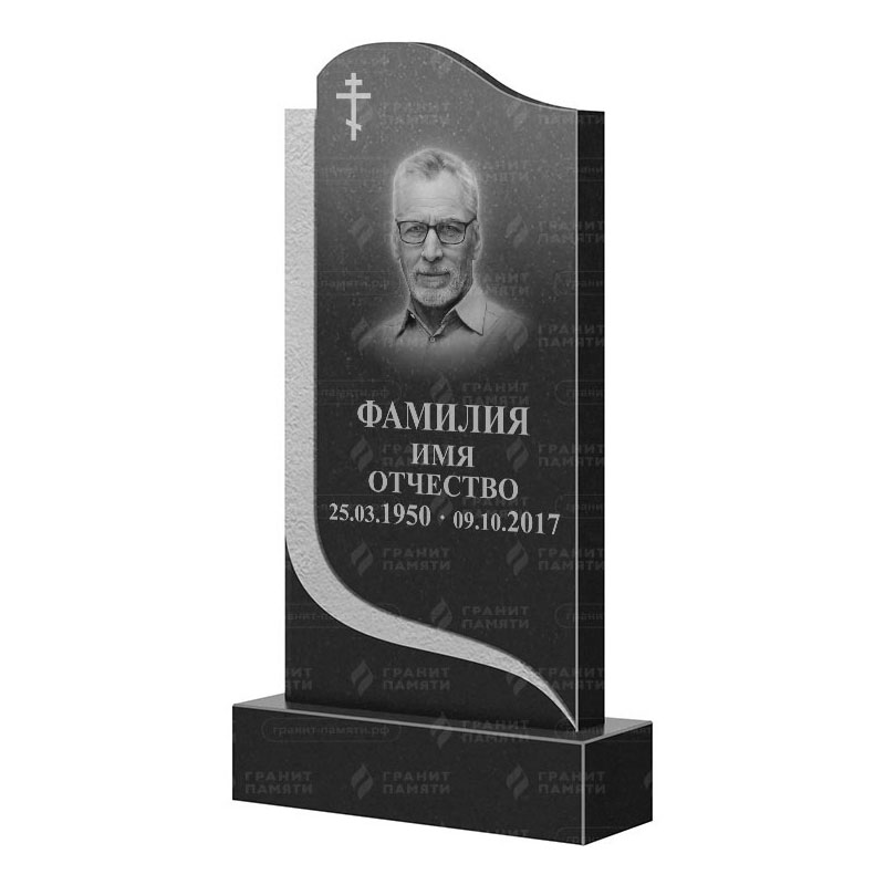 Памятники из гранита вертикальные в&nbsp;Челябинске | Гранитный памятник ФГ-102