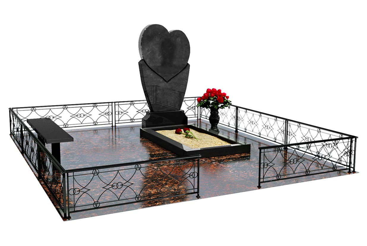 Одинарные мемориальные комплексы в Челябинске | Мемориальный комплекс №2