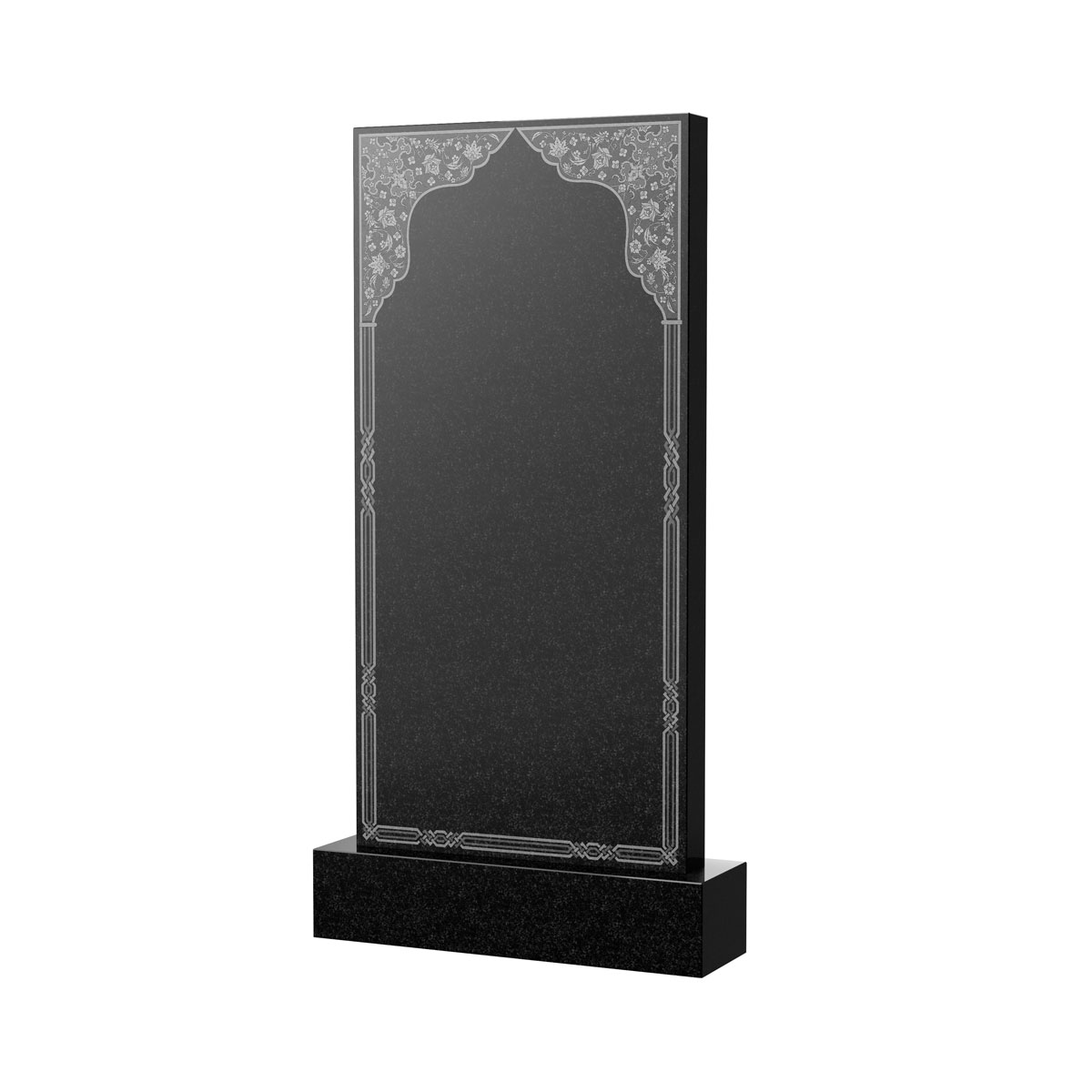 Художественное оформление памятника в&nbsp;Челябинске | Художественное оформление на гранитную стелу, рисунок ВХО-042