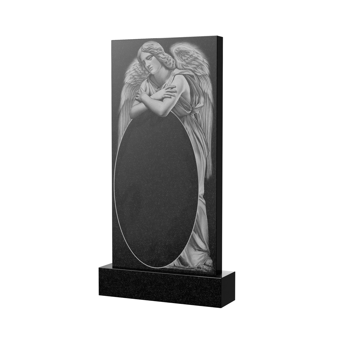 Художественное оформление памятника в&nbsp;Челябинске | Художественное оформление на гранитную стелу, рисунок ВХО-016