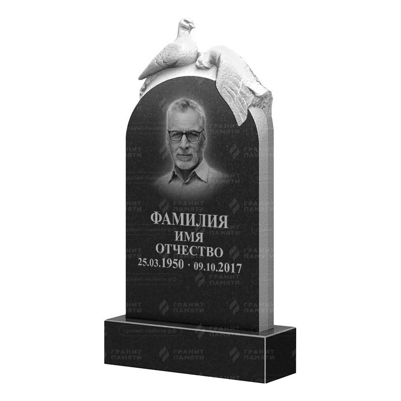 Памятники из гранита с птицами в&nbsp;Челябинске | Гранитный памятник ФГ-109