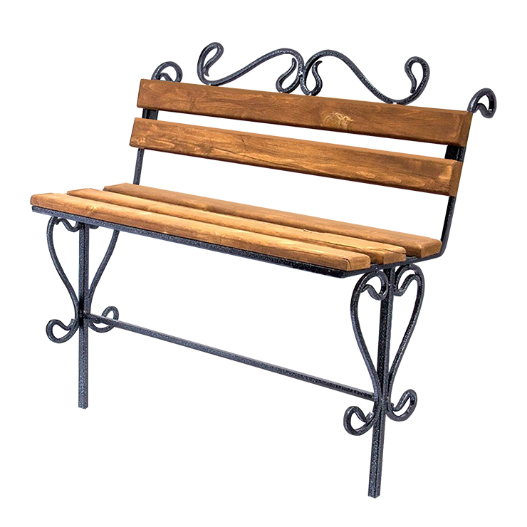 Кованые изделия в&nbsp;Челябинске | Кованая скамейка СТ.005