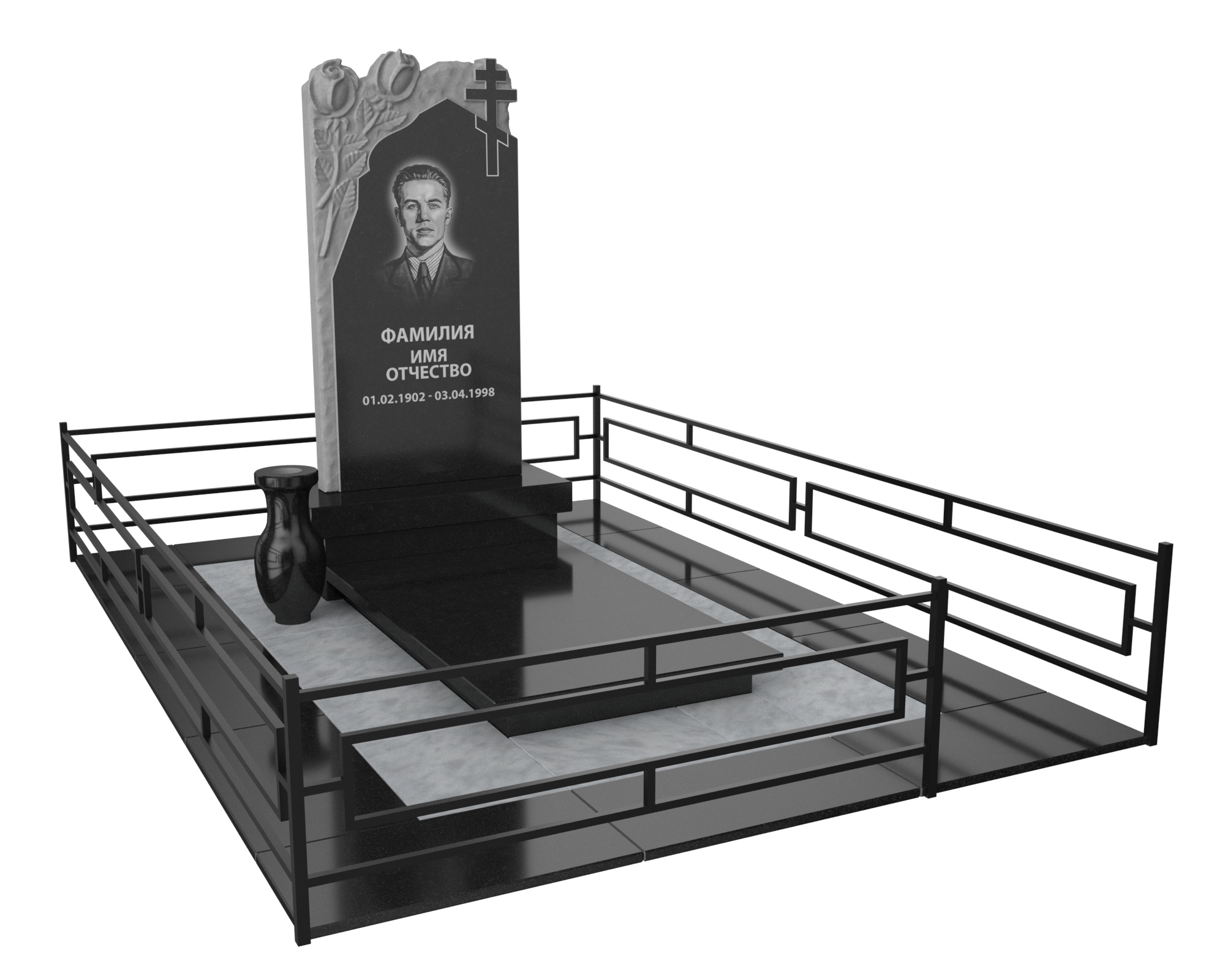 Одинарные мемориальные комплексы в&nbsp;Челябинске | Мемориальный комплекс №28