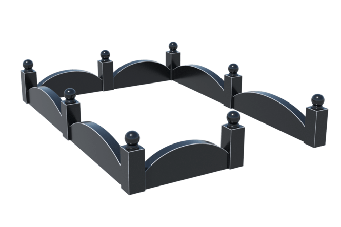 Цоколи на могилу в&nbsp;Челябинске | Цоколь на могилу №0002