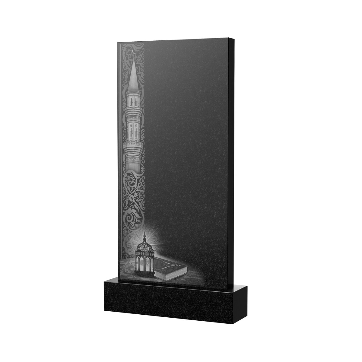 Художественное оформление памятника в&nbsp;Челябинске | Художественное оформление на гранитную стелу, рисунок ВХО-038