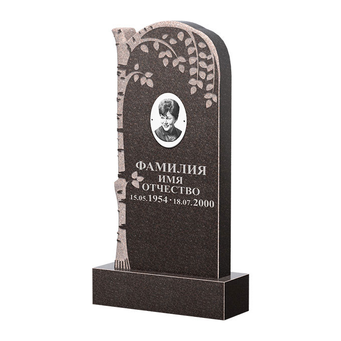 Гранитные памятники в&nbsp;Челябинске | Памятник из гранита Карел Brown ФГЦ-091