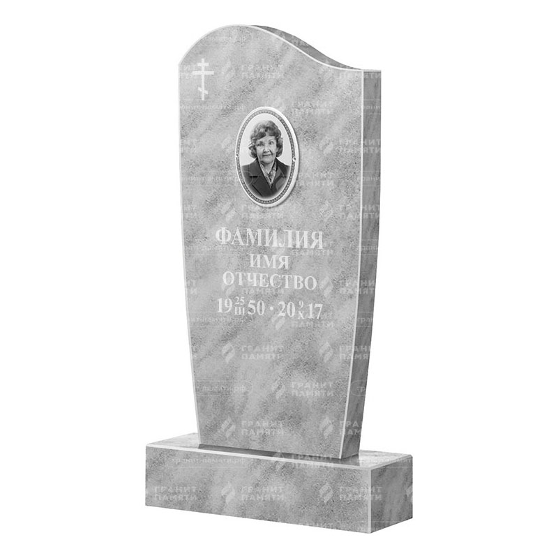 Бюджетные памятники в&nbsp;Челябинске | Мраморный памятник ФМ-031