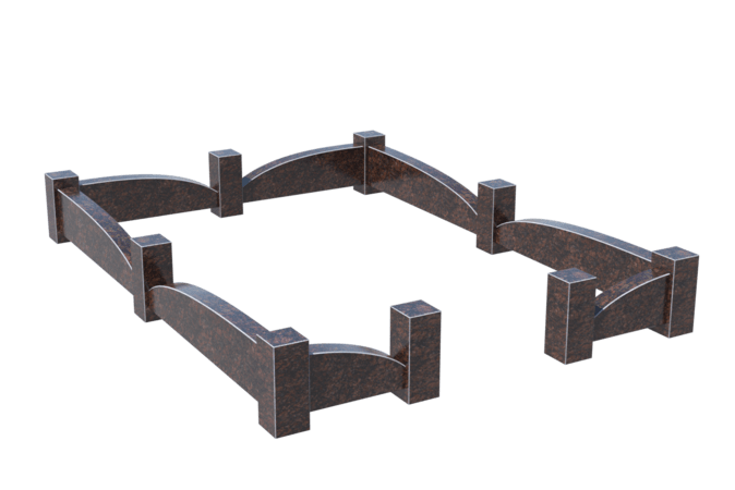 Цоколи на могилу в&nbsp;Челябинске | Цоколь на могилу №0043